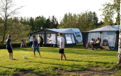 Camping en woon-werkverkeer